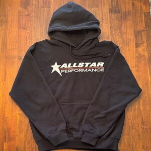 Mens Allstar Performance Black Hoodie